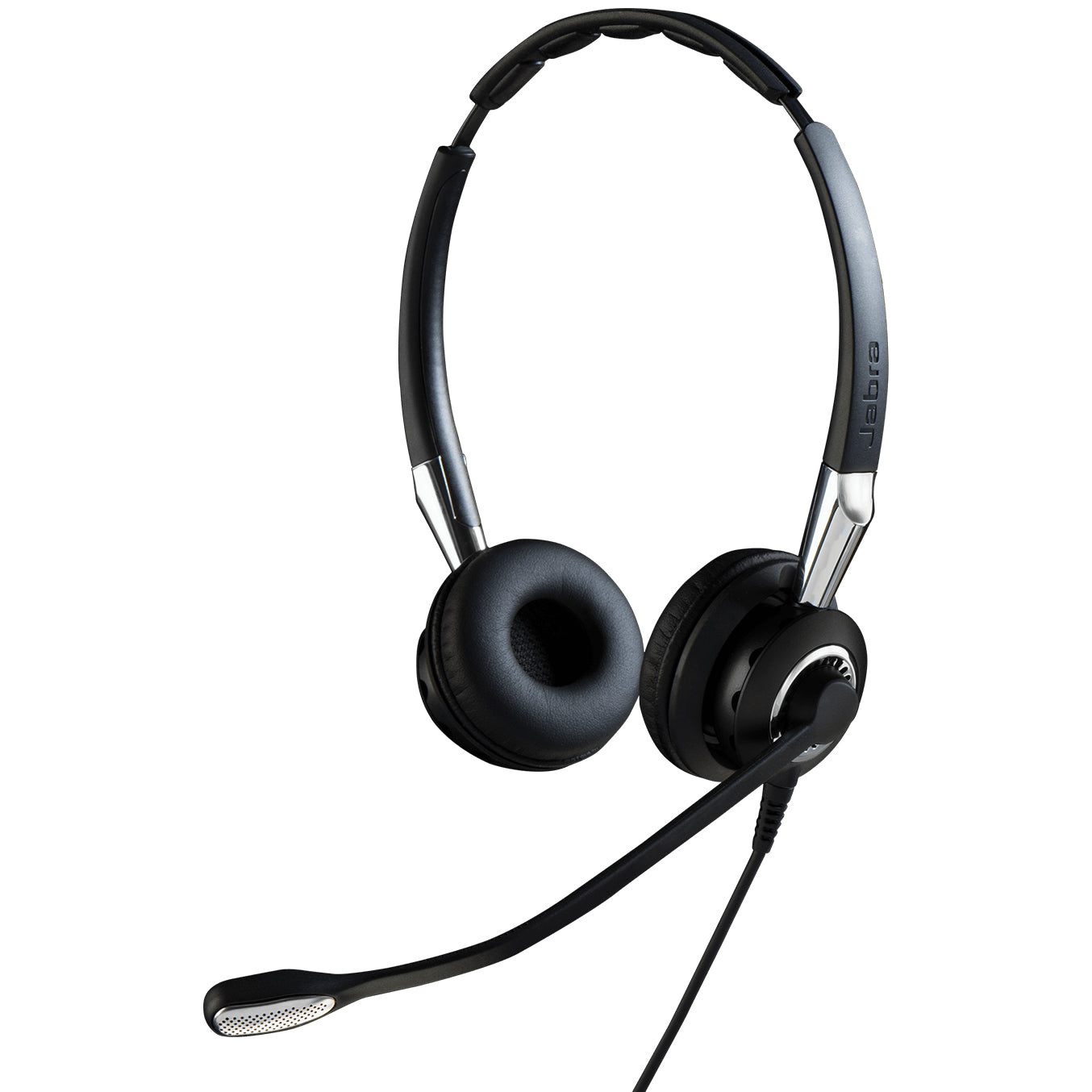 Jabra 2409-720-209 | BIZ 2400 II Duo, Wired Headset with Noise-Cancelling Mic