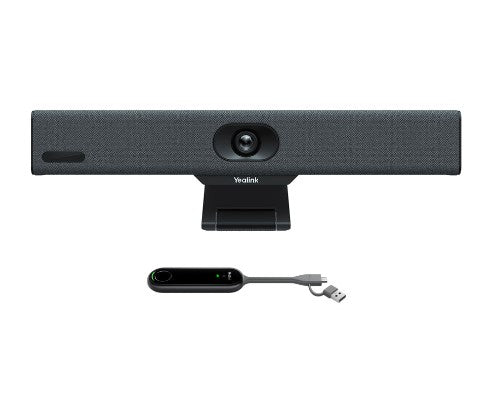 Yealink A10-015 | Compact Collaboration Bar, VCR11 Remote, WPP30 Wireless Sharing