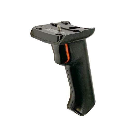 Honeywell EDA61K black ergonomic barcode scanner grip with orange stripe