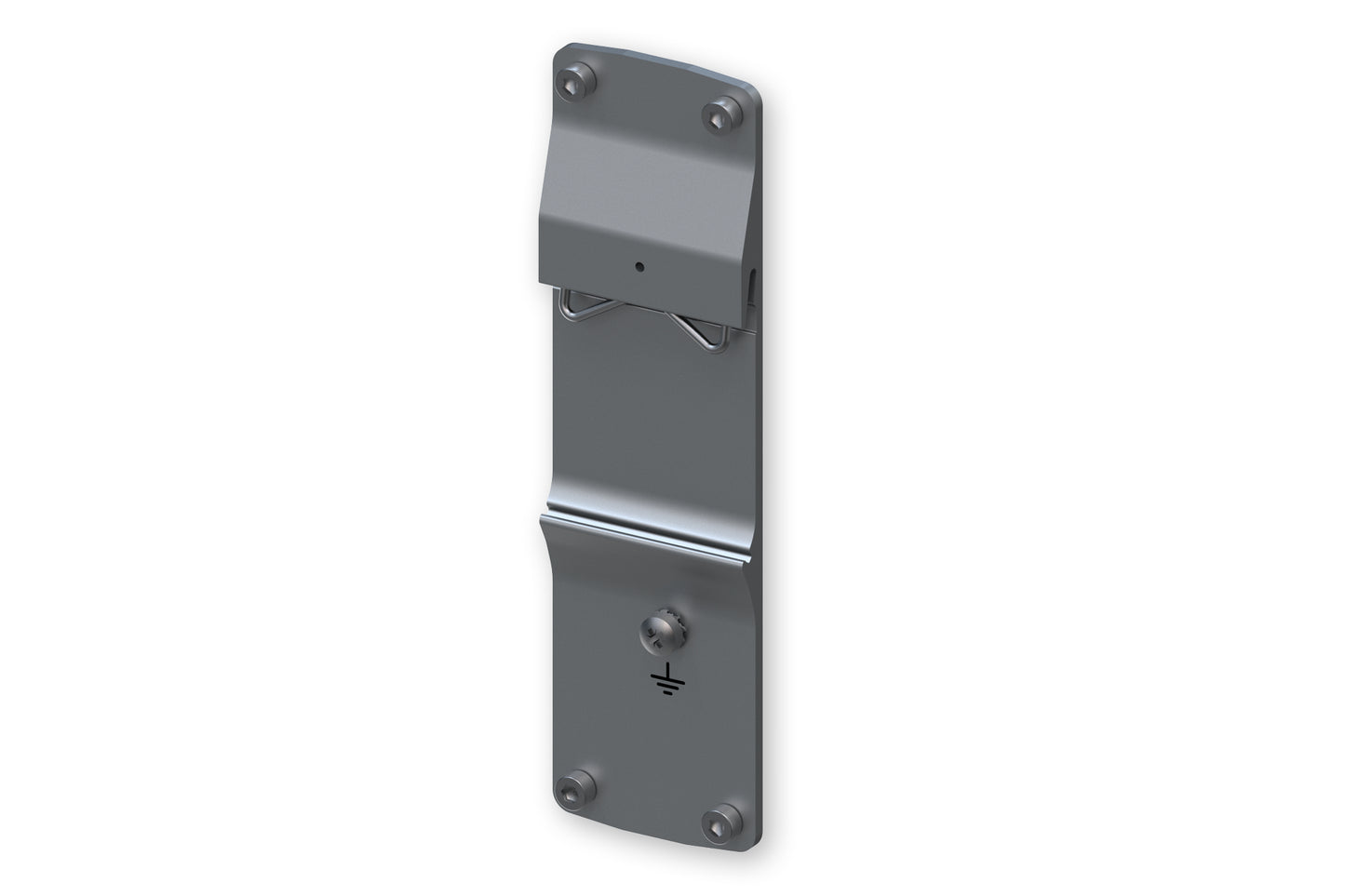 Teltonika PR5MEC24 | Mount Kit for Switches, Silver Aluminium, Stainless Steel
