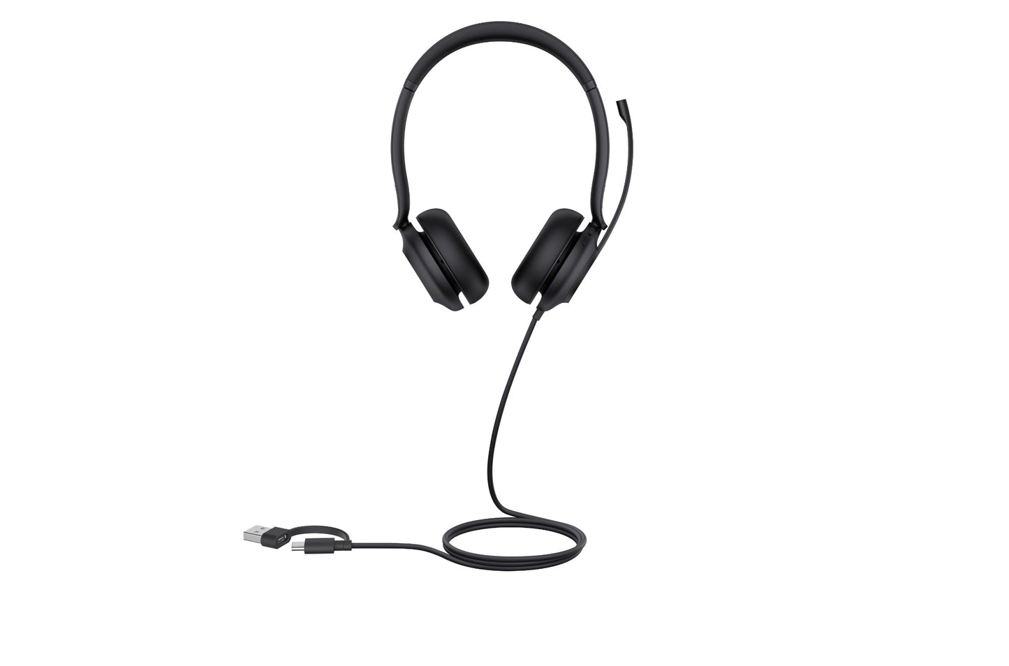 Yealink 1308163 | UH35 Dual Teams USB-C/A Headset, Noise-Cancelling Mic