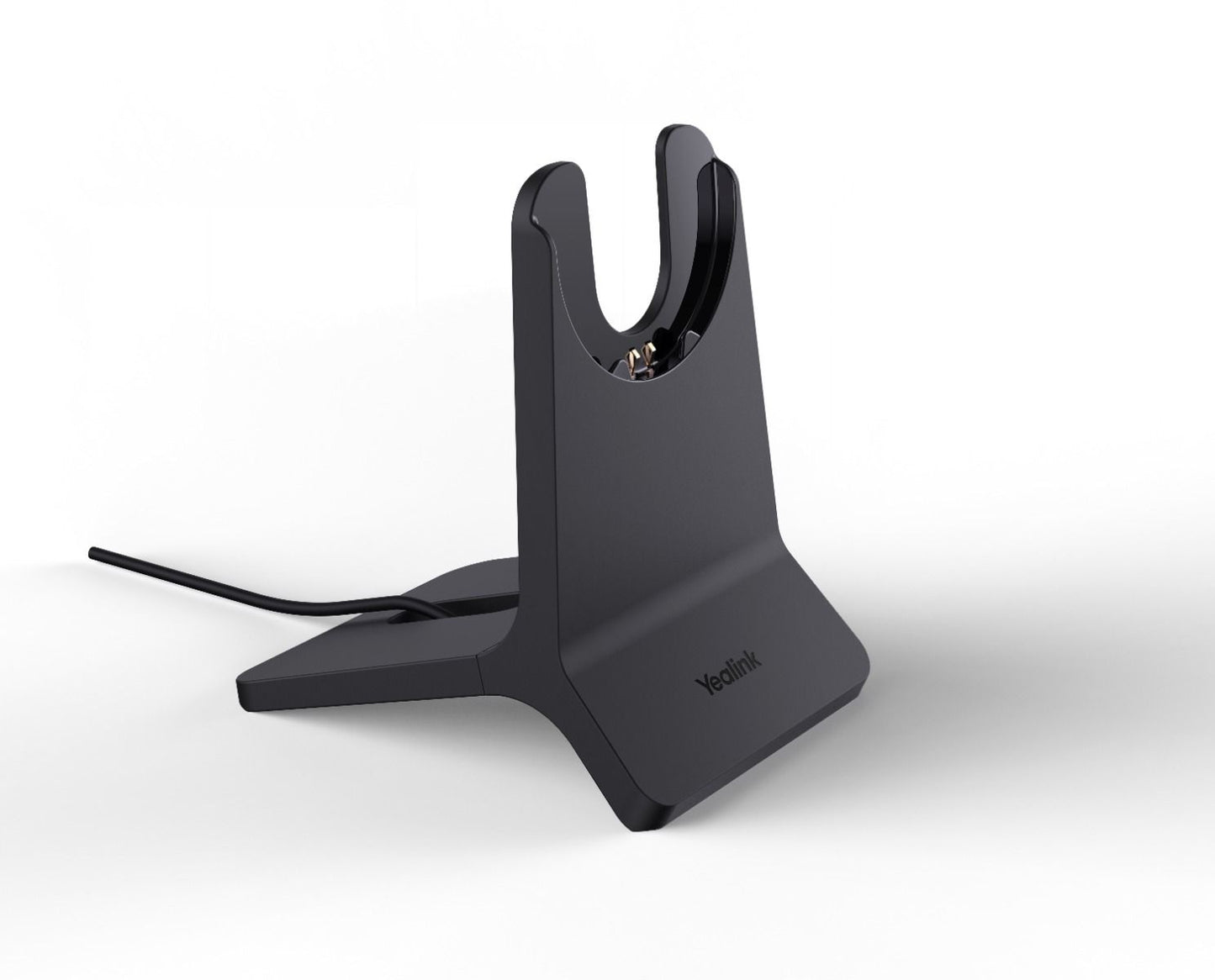 Yealink BH70/WH64 USB-A hybrid charging stand, black sleek design