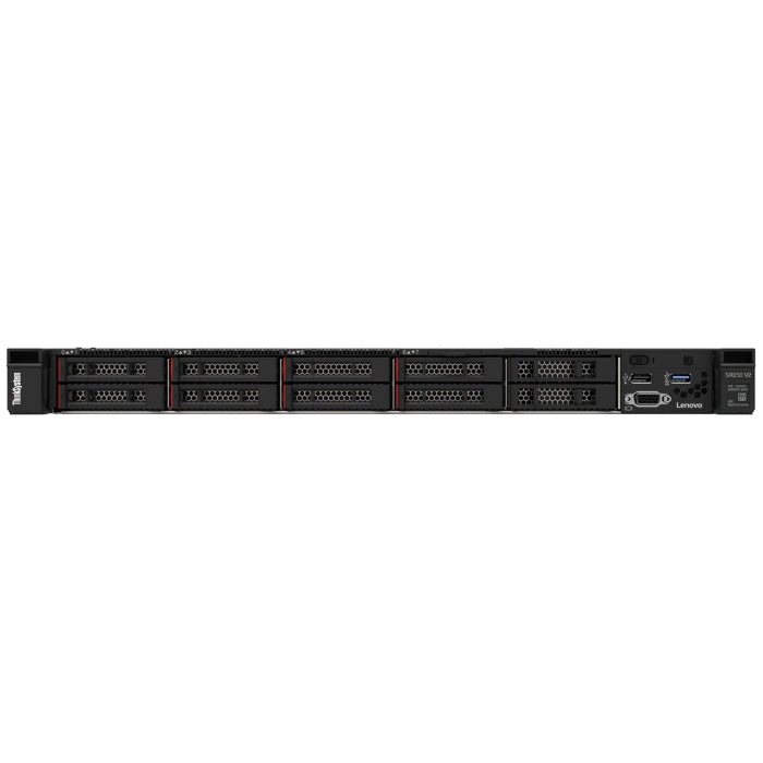 Lenovo 7D7QA01EAU | ThinkSystem SR250 V2, Xeon E-2324G, 16GB, 1U Rack Server