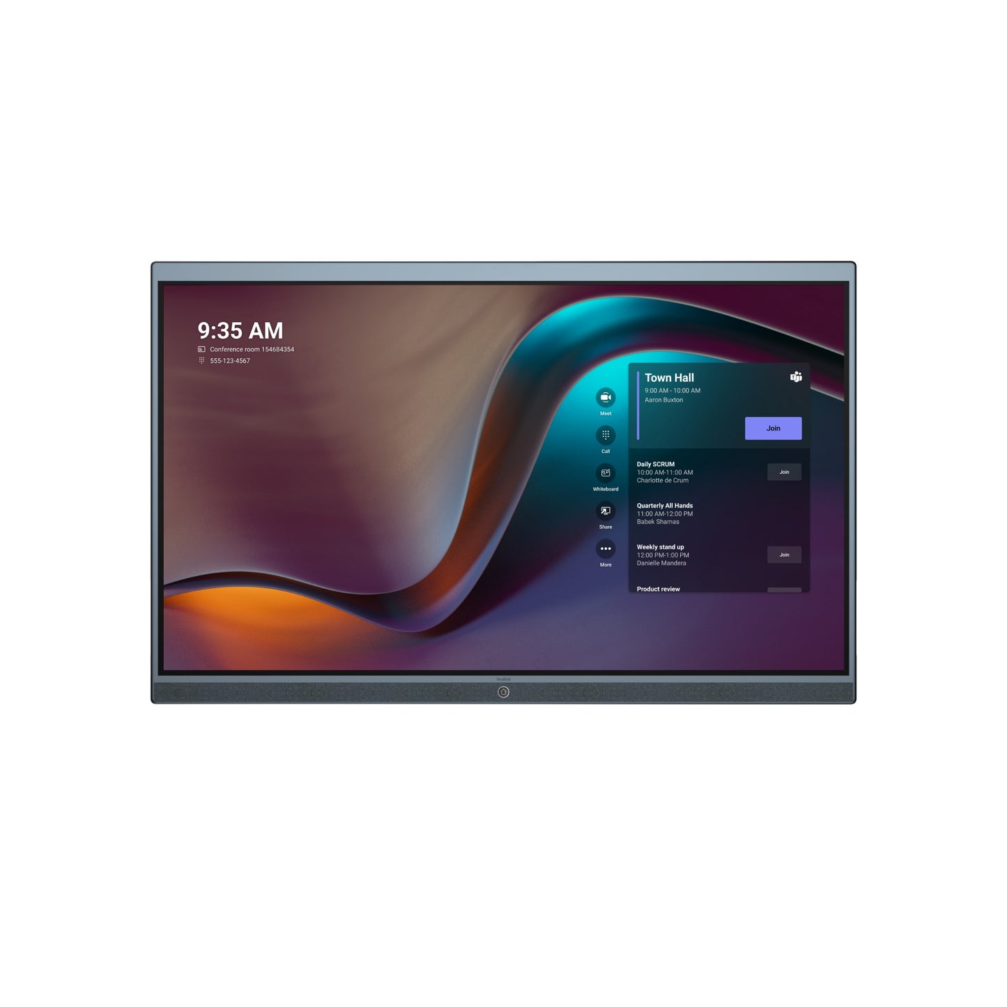 Yealink ETV65 | Touchscreen for MeetingBoard65 - Enhanced Video Conferencing