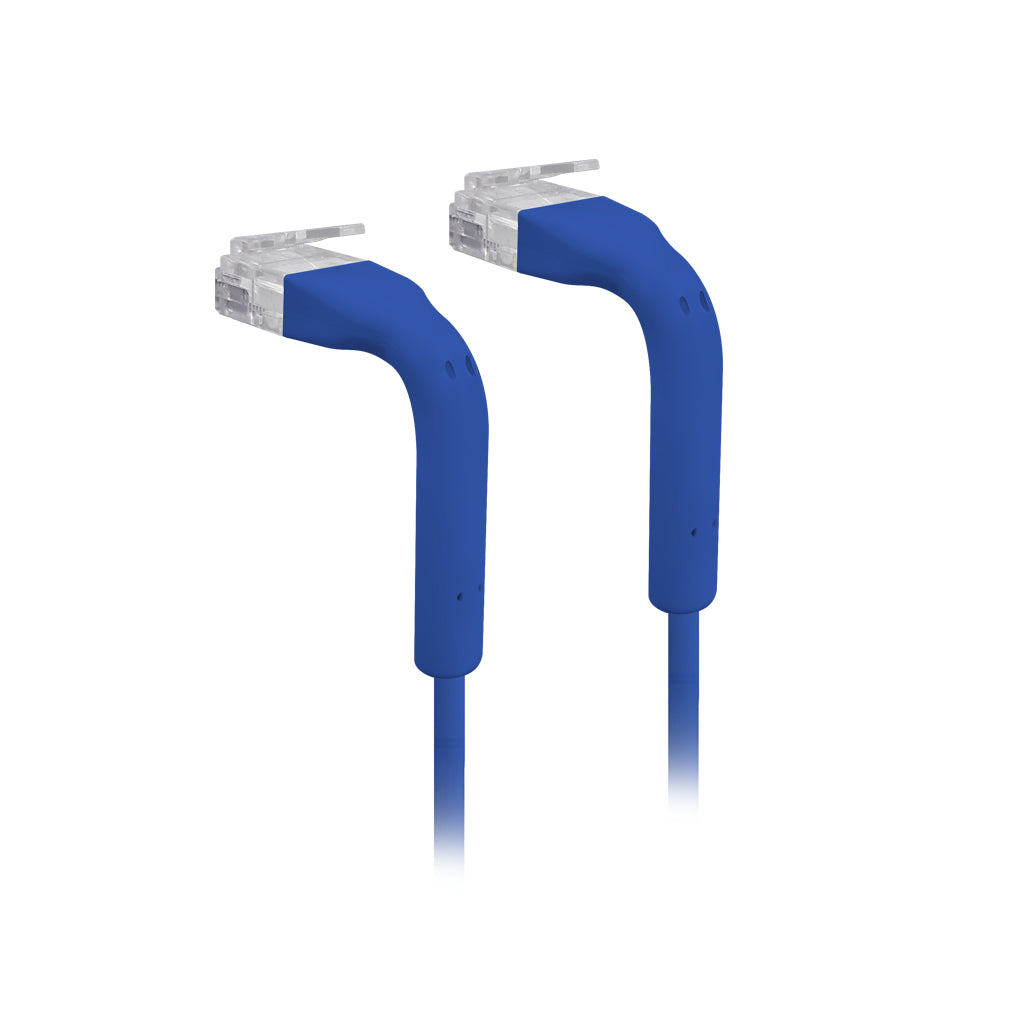 Ubiquiti UC-Patch-RJ45-BL UniFi Cat6 blue RJ45 patch cable 0.22m