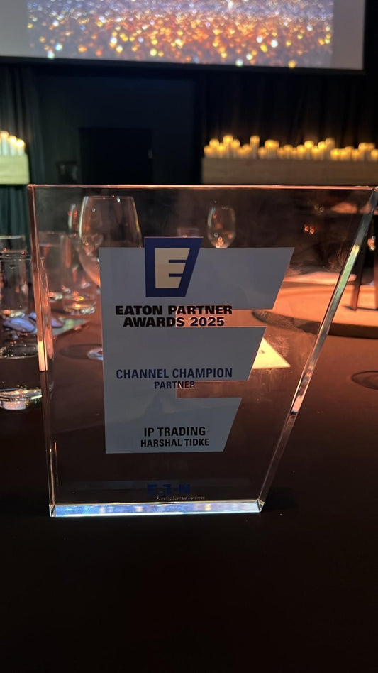 IP Trading and Harshal Tidke Recognised at Eaton Partner Awards 2024