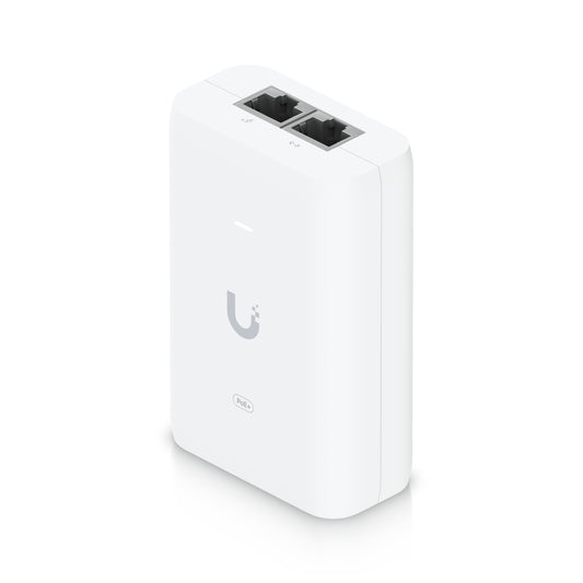 Ubiquiti U-POE+ | U-PoE Gigabit PoE Injector | 802.3af/at Compliant | 30W Output