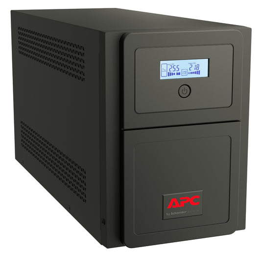 APC SMV750CAI | Easy UPS 1 Ph Line Interactive, 750VA, Tower, 230V, 6 IEC C13 Outlets, AVR, LCD