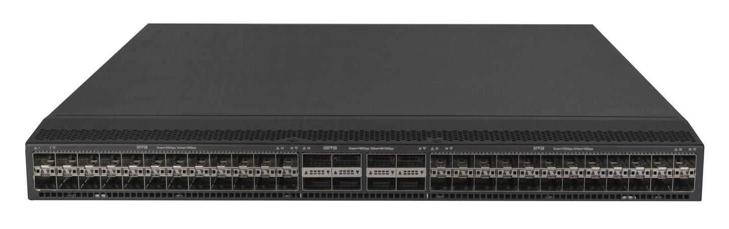 HPE JQ074A | FlexFabric 5945, 48 SFP28 25GbE, 8 QSFP28 100GbE Ports