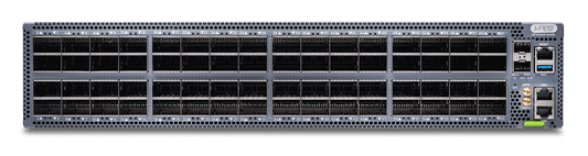 Juniper QFX5241-64OD-DO-T2 | QFX5241 64x800GbE OSFP Data Centre Switch, DC PSU, Port-Side Intake, ORv3 2RU Tray