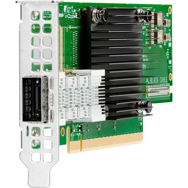 HPE P44981-B21 Mellanox MCX62 green black PCIe 4.0 x8 SSD OCP3 adapter
