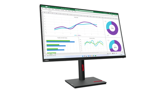 Lenovo 63D3GAR1AU | ThinkVision T32h-30 31.5" LED Display, 2560 x 1440 Quad HD