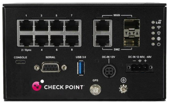Check Point CPAP-SG1575R-SNBT-AC | 1575R Rugged Industrial Firewall with SandBlast, AC PSU
