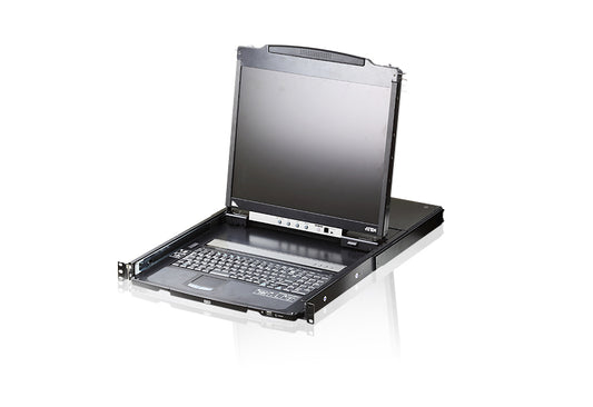 ATEN CL5800N-ATA-AU | CL5800N Dual-Rail 19" LCD Console, VGA, USB/PS2, 1280x1024