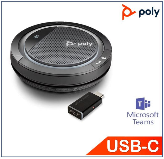 Poly 215439-01. | Calisto 5300-M Bluetooth Speakerphone, USB-C, Teams Certified