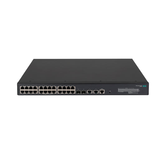 HPE JL823A#ABG | 5140 24G PoE+ Switch, 2 SFP+ Fiber, 2 10GBASE-T Uplinks