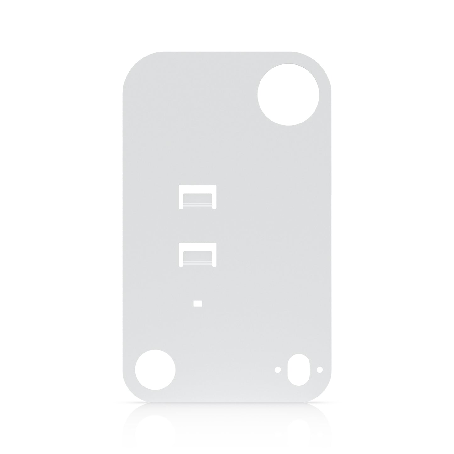 Ubiquiti UACC-AI-THETA-CMS | AI Theta CMS Ceiling Mount, White Stainless Steel