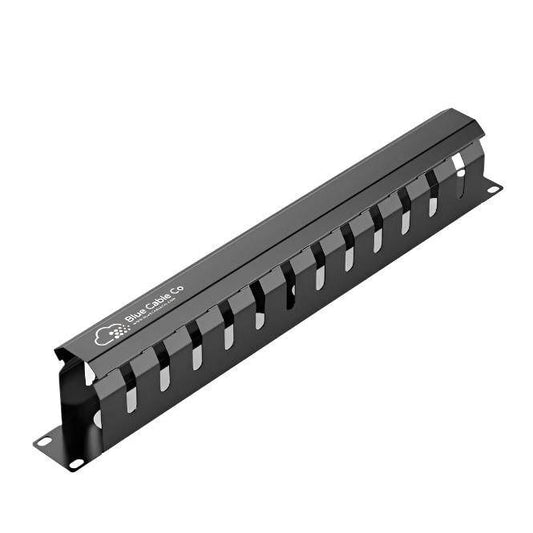 1RU 12 Slot Metal Cable Management Rail for 19" Rack