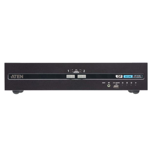 ATEN CS1142DP4C-AT-U | CS1142DP4C Secure KVM, 2 x Computers, Dual DP, USB, CAC, PSD PP v4.0