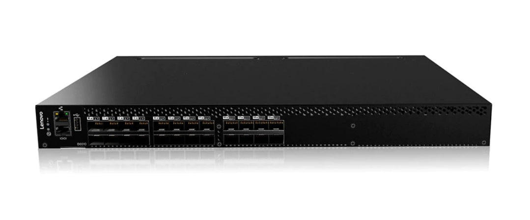 Lenovo 3873AR5 | B6505 Managed 1U Switch, 24 x 1GbE Ports, 4 x 10GbE SFP+ Uplinks