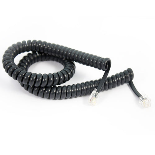 Yealink CAB-T27/9 | Spiral Curly Cable for T27/T29, RJ9 Ports, 2.5m