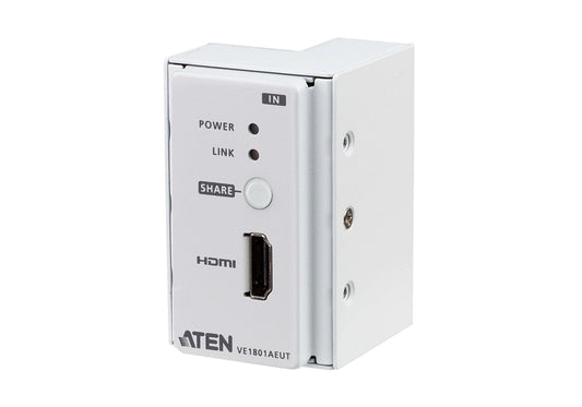 ATEN VE1801AEUT-AT-U | VE1801AEUT HDBaseT-Lite HDMI TX Wall Plate, 4K/40m, PoH
