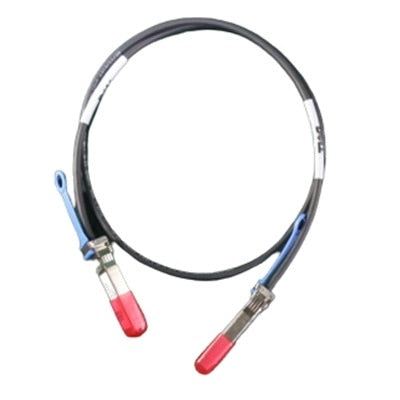 Dell 470-AAVH | 1m SFP+ InfiniBand/Fibre Optic Cable, 10GbE, Black
