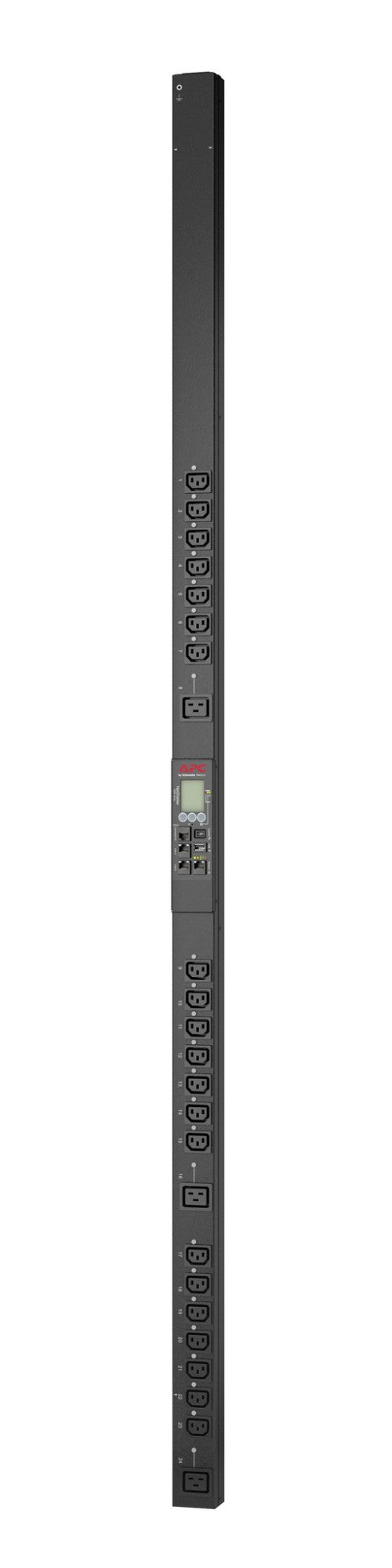 APC APDU9959EU3 | APC Rack PDU 9000 Switched ZeroU 16A 230V with 21 C13 & 3 C19 Outlets IEC309 Cord NetShelter Rack Power Distribution