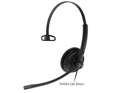 Yealink YHS34L-MONO-3P | Wideband Headset for Cisco 79XX & Avaya V/VI Systems