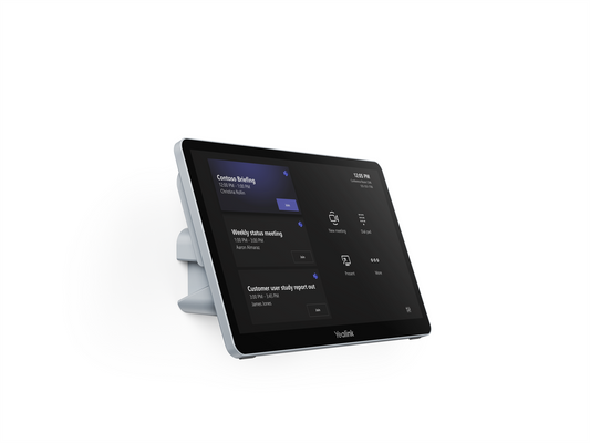 Yealink MTouch-Plus-White 11.6’’ silver-framed touchscreen console