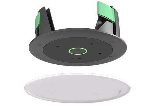 Yealink YL-CM20 | CM20 Ceiling Microphone, White Mesh Cover, Ceiling Tile Bridge