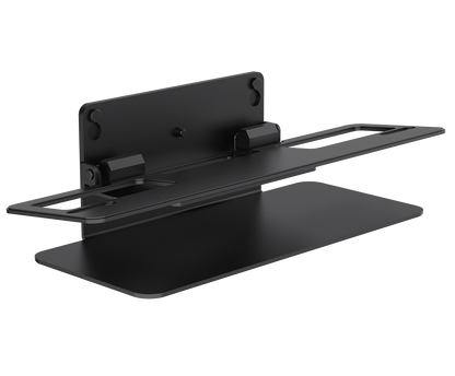 Yealink VB-TABLETOPMOUNT-02 black metal TV wall mount with adjustable bracket