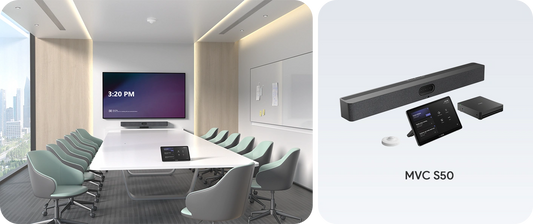 Yealink MVCS50-C5U-000-1 | MVCS50 Series MTR Kit, A50, MTouchPlus, MCore4 Mini PC, Medium to Large Room