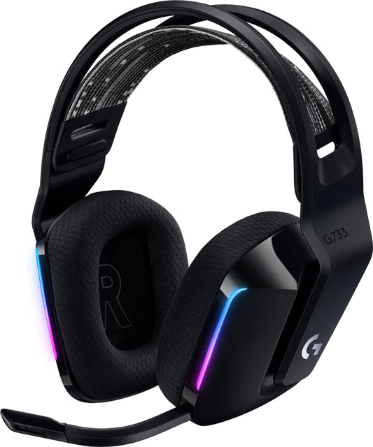 Logitech 981-000867 | G733 Wireless Headset, LIGHTSPEED, RGB, 40mm Drivers