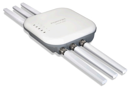 Fortinet FAP-432F-N white gray outdoor wireless router with 4 antennas