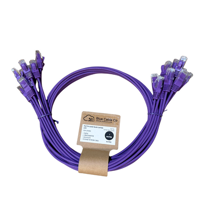 CAT6A Ethernet Patch Cable | UTP | 28AWG | LSZH | 0.25M to 5M
