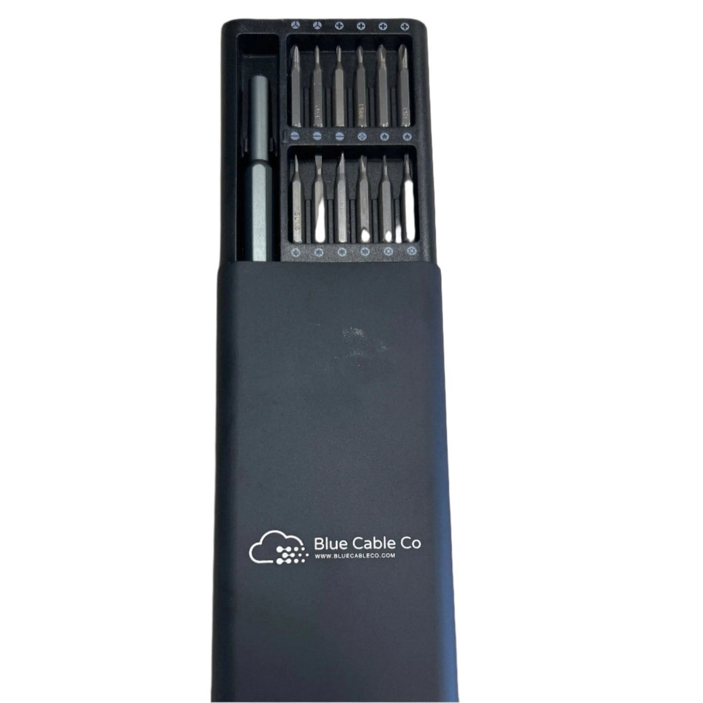 Blue Cable Co® 24-in-1 Precision Screwdriver Set - Multi-Bit Magnetic Tool Kit