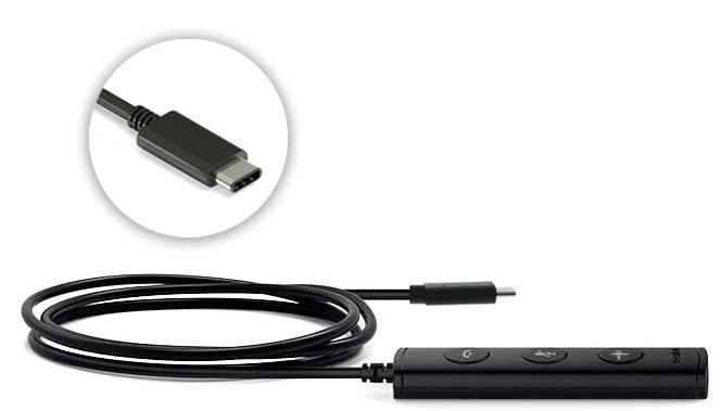 Yealink YHC20-UC-SE-C | USB-C Controller for UH34 SE Headset, Seamless Connectivity