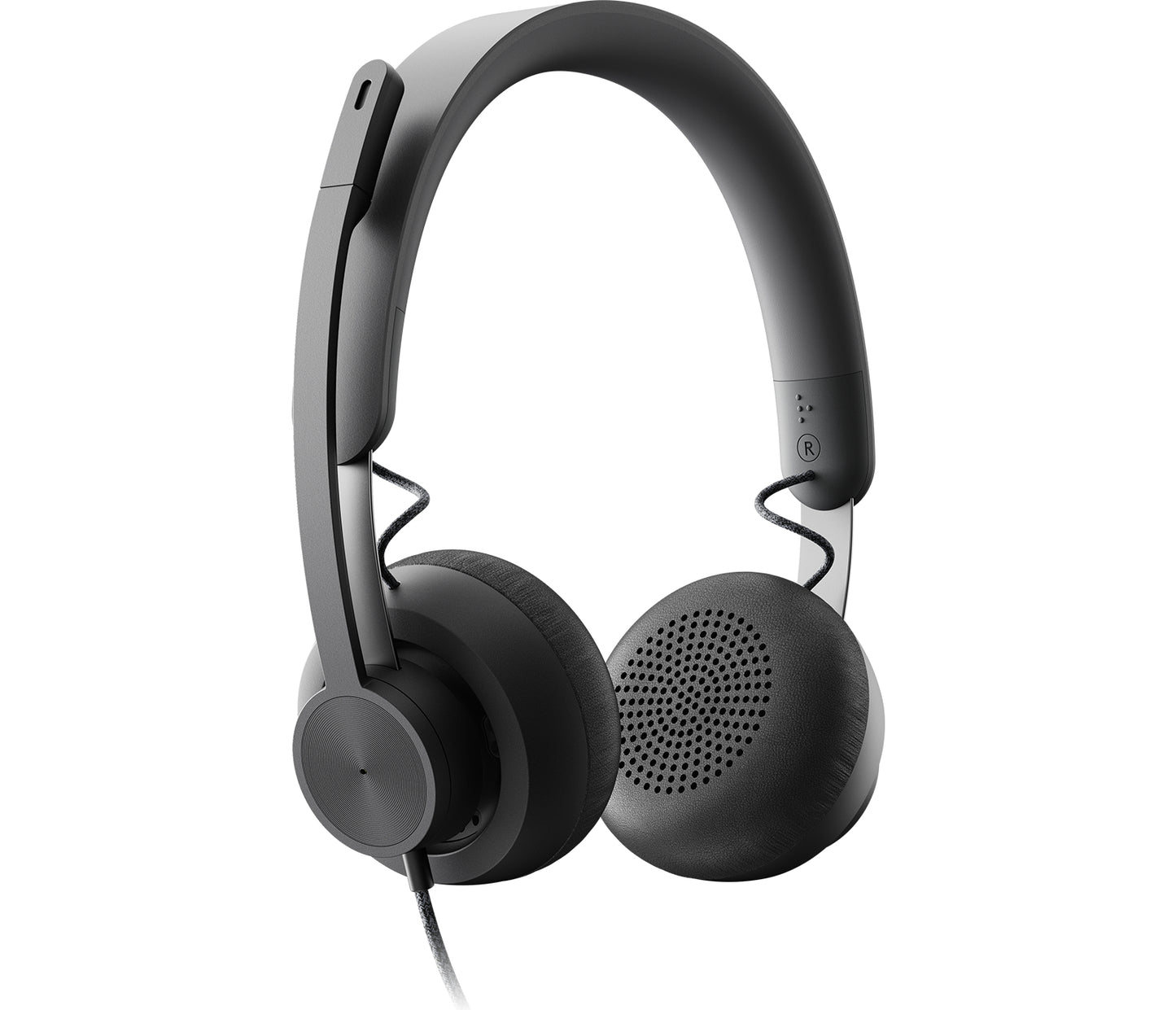 Logitech 981-001097 | Zone Wired UC Headset, USB-A, Noise-Cancelling Mic