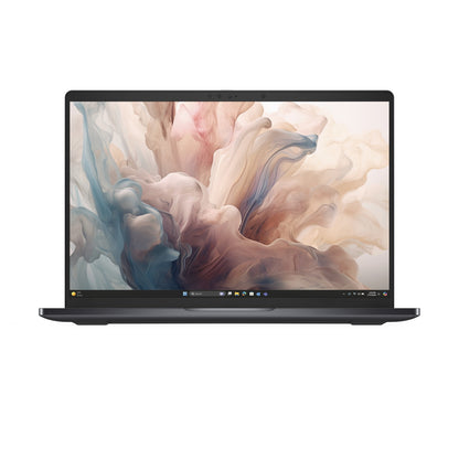 Dell Pro 14 Premium Laptop with sleek black design and ink-blend wallpaper