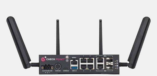 Check Point CPAP-SG1575RWLTE-SNBT-AU-AC | Quantum Spark 1575R Industrial Firewall, Fi 6 + LTE, 1.97Gbps, AU AC, Wi