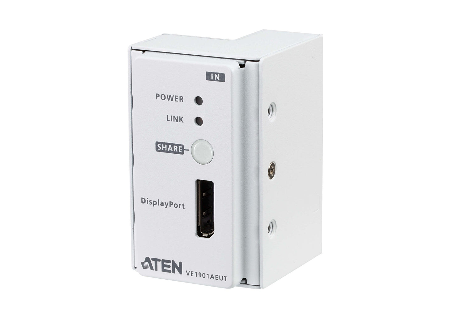 ATEN VE1901AEUT-AT-U | VE1901AEUT DisplayPort HDBaseT-Lite Wall Plate TX, PoH, RS-232
