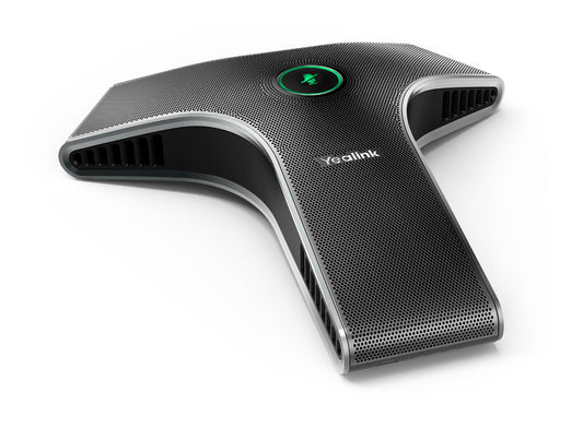 Yealink VCM34 | Conference Microphone, 360Ã‚° Pickup, Noise-Cancellation, Black/Grey