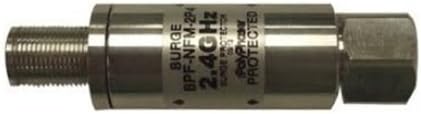 Aruba JW060A AP-LAR-24 silver RF attenuator with threaded ends