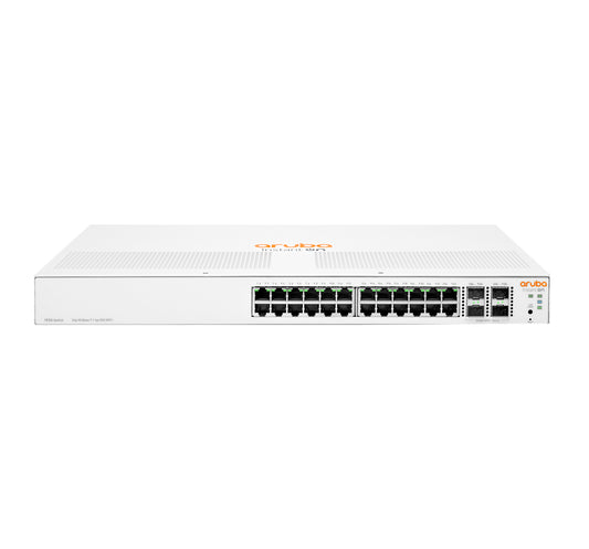 Aruba Instant On Instant On JL682A#ABG | 24-Port Gigabit Switch with 4 SFP+ Uplinks, Aruba Instant On 1930 Series