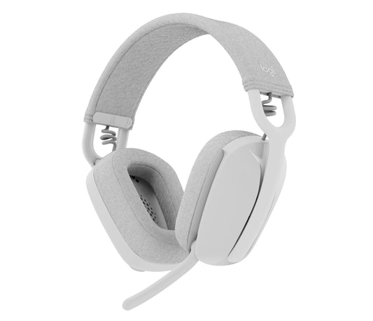 Logitech 981-001220 | Wireless Bluetooth Headset, White, for Calls & Music