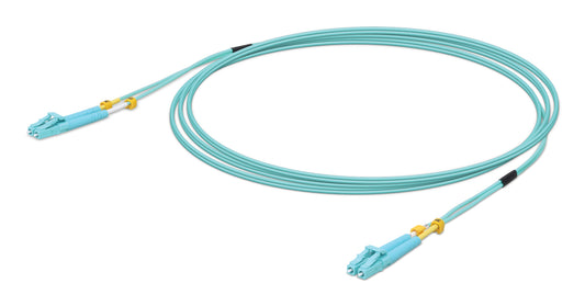 Ubiquiti UACC-OFC-MM-3M | InfiniBand/Fibre Optic Cable, LC/LC, Aqua, 3m