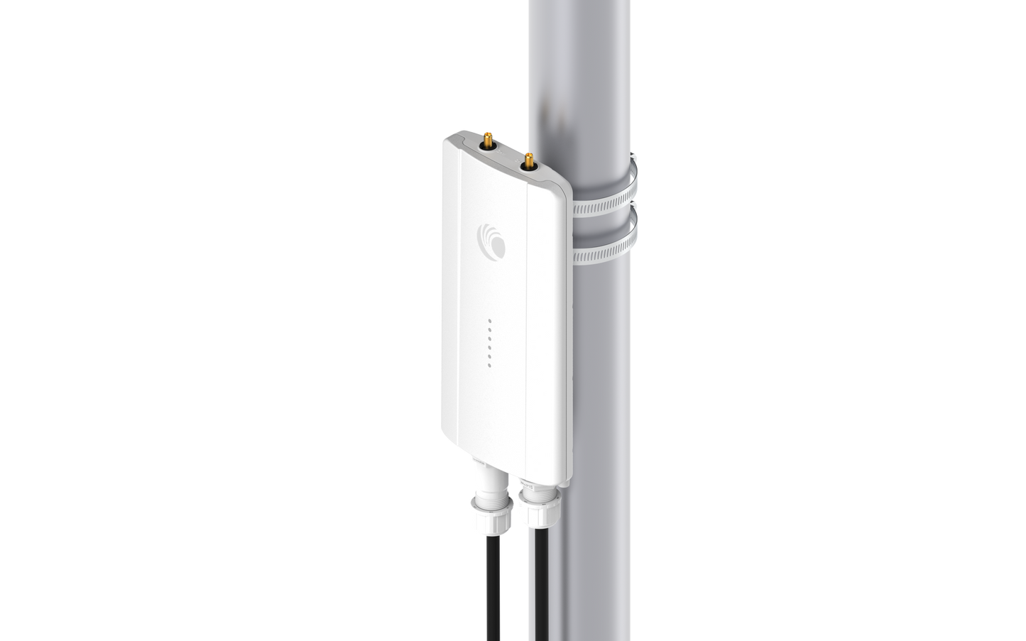 Cambium Networks ePMP 4500L 5GHz white access point with gold antennas