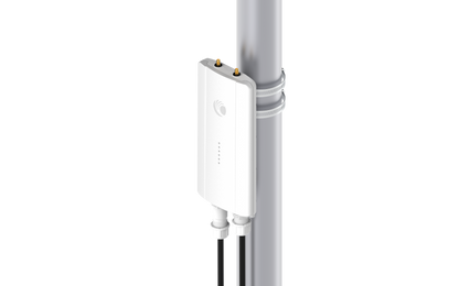 Cambium Networks ePMP 4500L 5GHz white access point with gold antennas