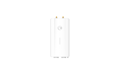 Cambium Networks ePMP 4500L 5GHz white router with gold antennas